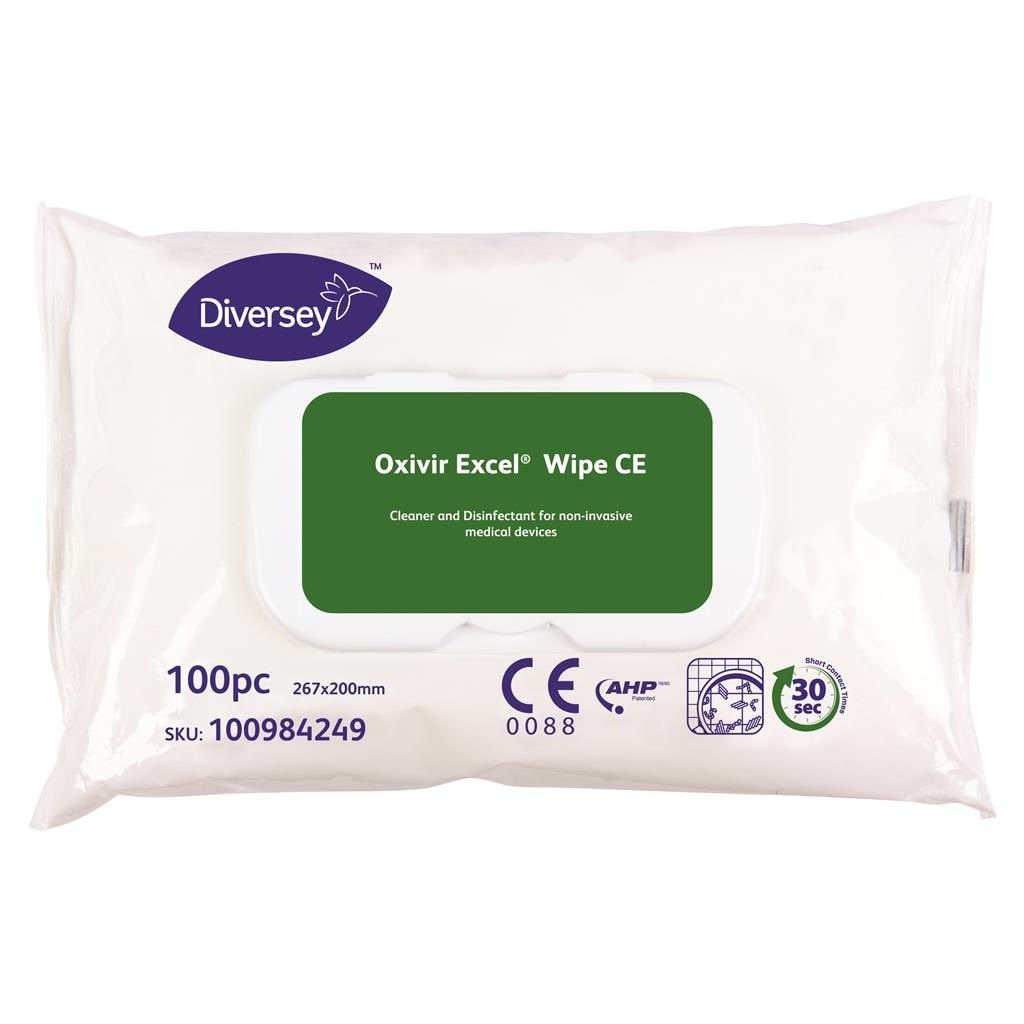 DI Oxivir Excel Wipe CE 100 stuks
