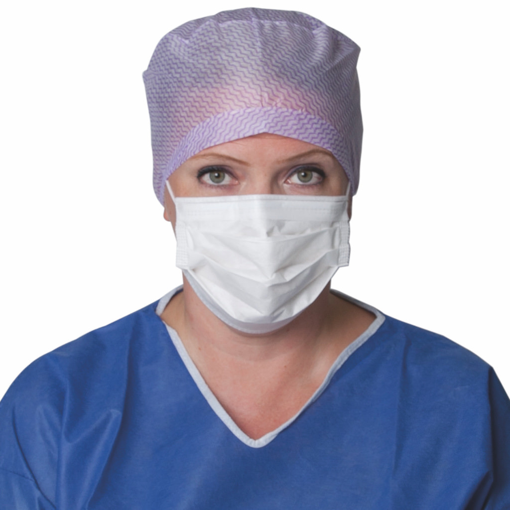 Mondmasker evercare® Type IIR met oorlussen 50 stuks