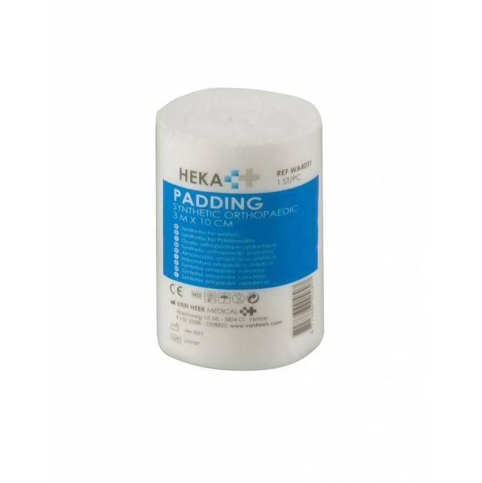 HEKA synthetische wattenrol 3 m x 10 cm