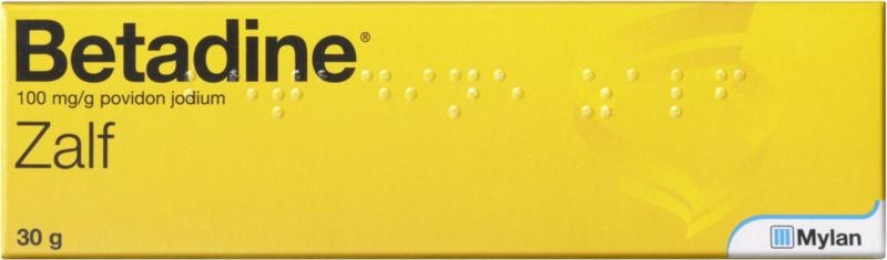 Betadine zalf tube 30 gram