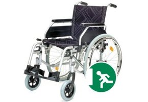 Rolstoel standaard opvouwbaar