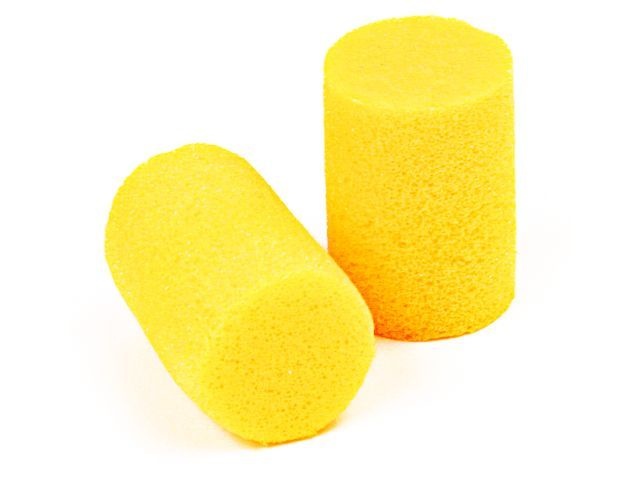 Oor plug geel (200 stuks)