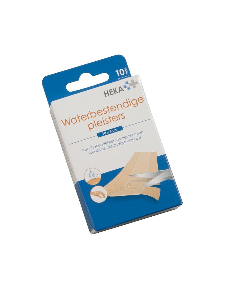 HEKA Pleisters PE waterafstotend - 1m x 6 cm (10 stuks)