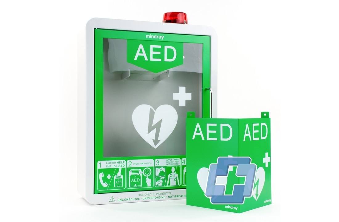 Mindray AED wandkast met alarm voor C series