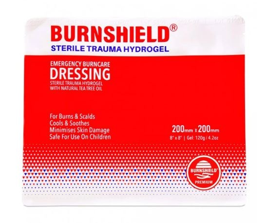 Burnshield brandwond verband 20x20cm; per stuk