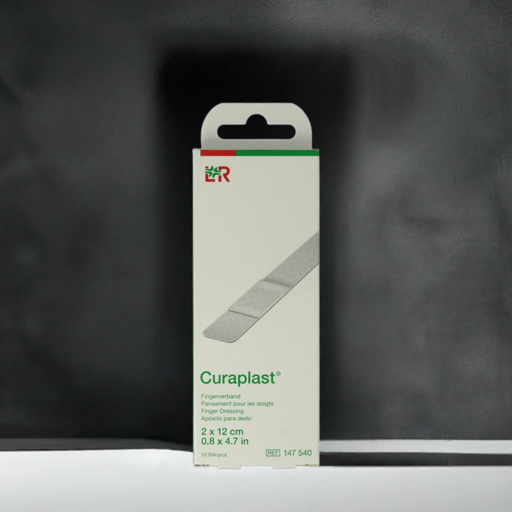 Curaplast. Sens. Vingerpl 2x12cm 10 stuks