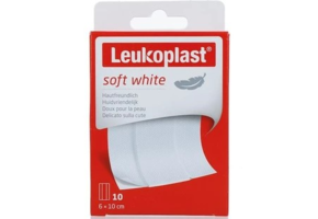 Leukoplast Soft White - 6 x 10 cm  (10 strips)