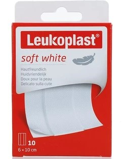 Leukoplast Soft White - 6 x 10 cm  (10 strips)