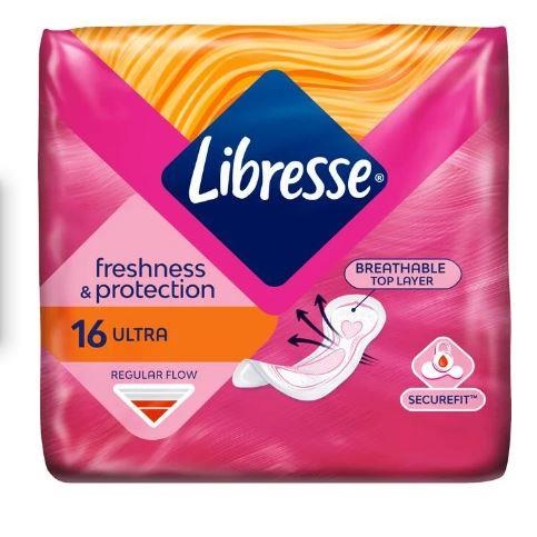 Libresse maandverband Ultra normaal  (16 stuks)