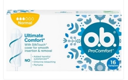 Tampon o.b. Pro Comfort normaal x16