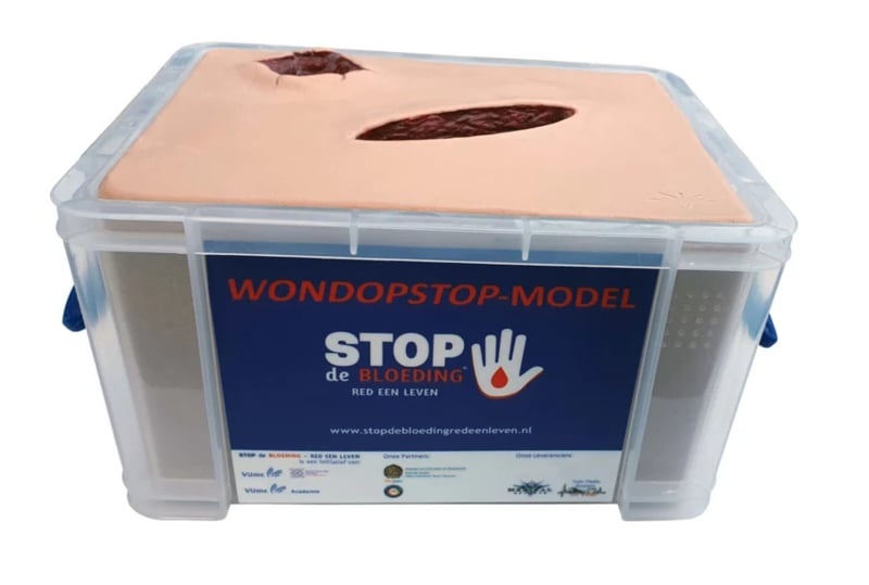 Wondopstop - model V2 (snij- + schotwond)