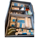 Inzetbak 1/2 voor 600x400mm 355x277xH99mm grijs