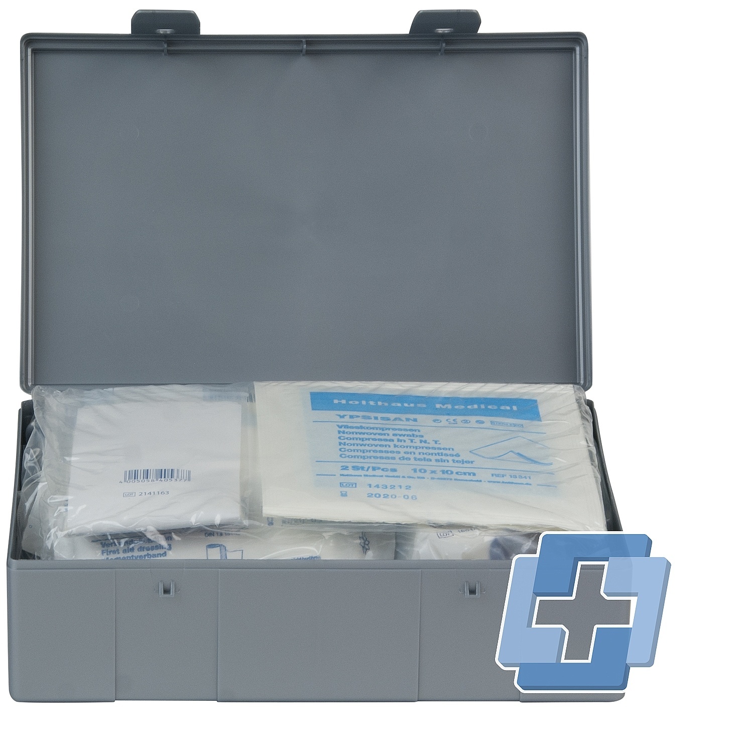 Holthaus Autoverbandtrommel grijs - DIN 13164