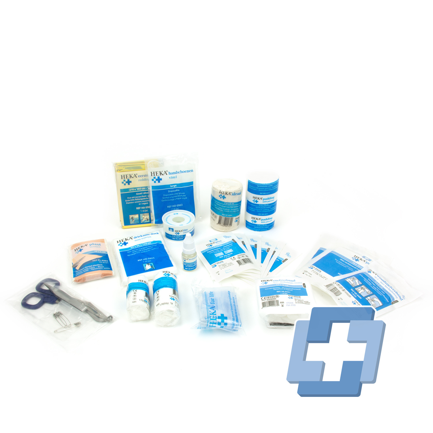 Navulling compleet - Verbandtrommel gezin/auto/kantoor