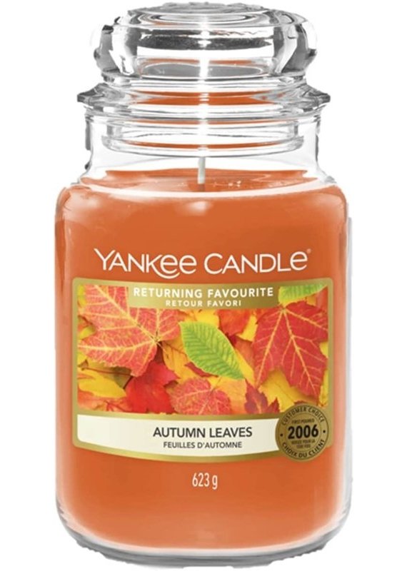 Yankee Candle Autumn Leaves Large