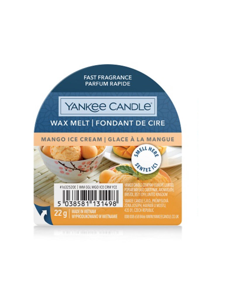 Yankee Candle Yankee Candle Mango Ice Cream Wax Melt