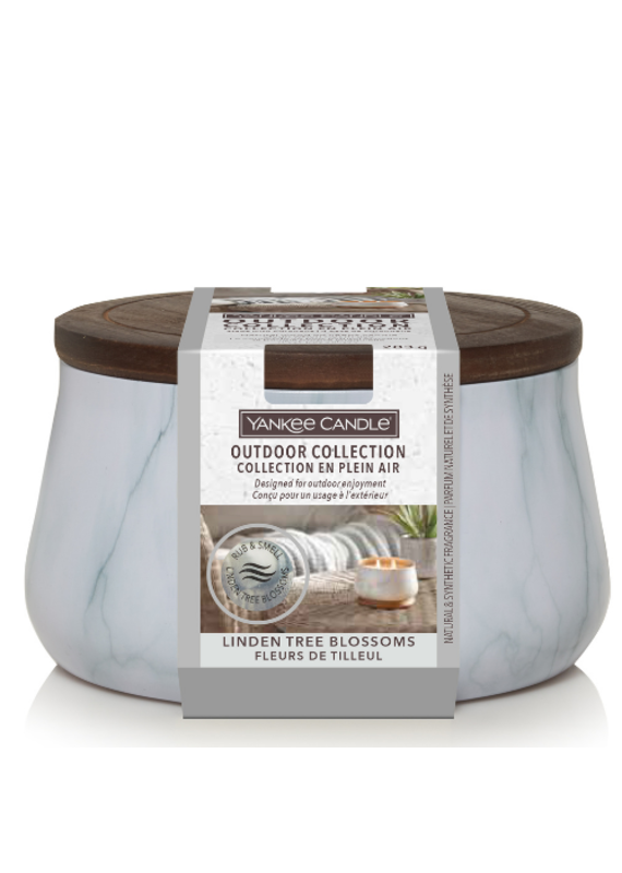 Yankee Candle Outdoor Candle Linden Tree Blossoms