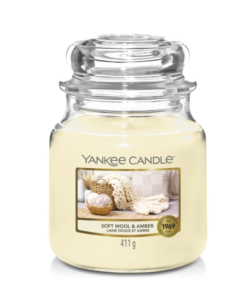 Yankee Candle Yankee Candle Soft Wool & Amber Medium