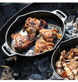 Valhal Outdoor Valhal Skillet 30 cm met handvatten en schenktuiten VH30H