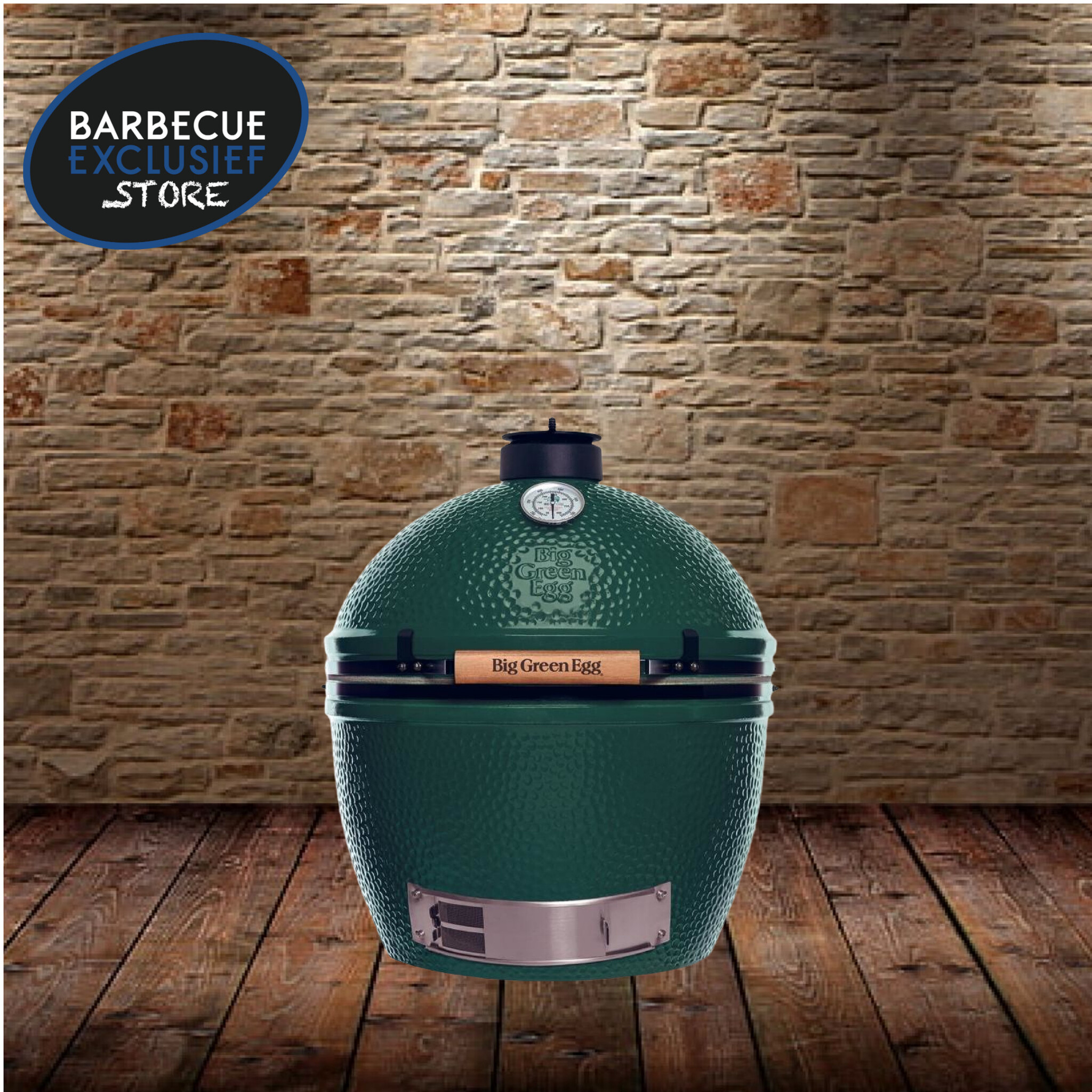 Big Green Egg Big Green Egg XL, + Nest incl. Integgrated handler, Conveggtor en gietijzeren rooster (Starterset)