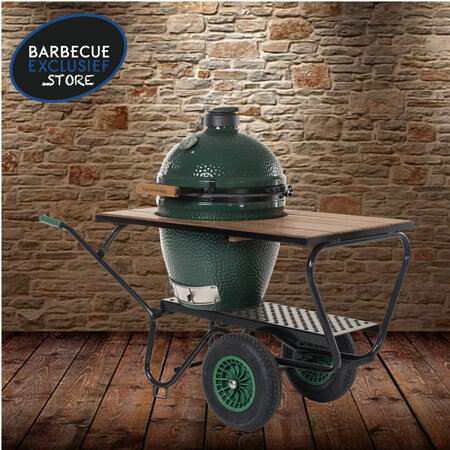 Big Green Egg Fraké werkblad t.b.v Big Green Egg  Eggmover