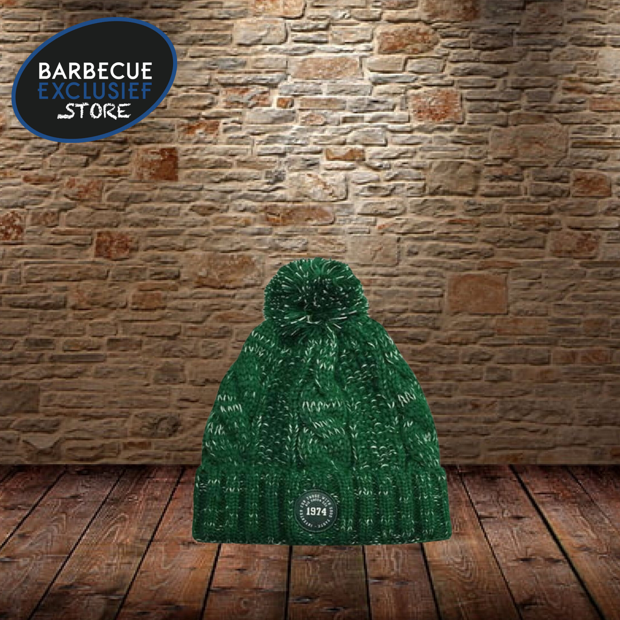 Big Green Egg Big Green Egg beanie groen