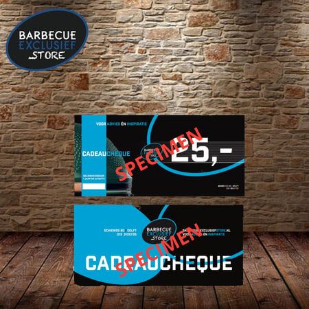 Barbecue-ExclusiefSTORE Barbecue-ExclusiefSTORE Cadeaubon