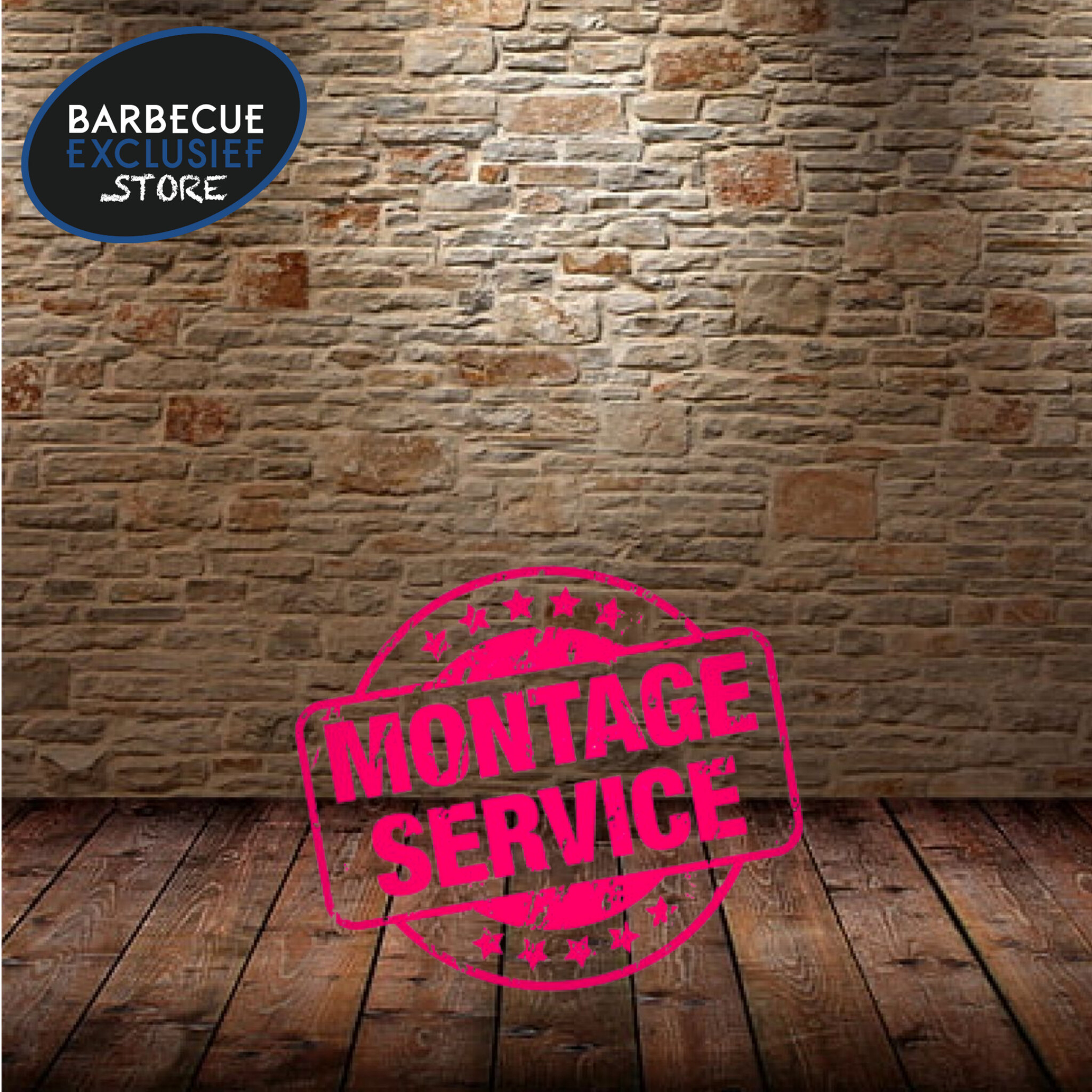 Barbecue-ExclusiefSTORE Gemonteerde levering