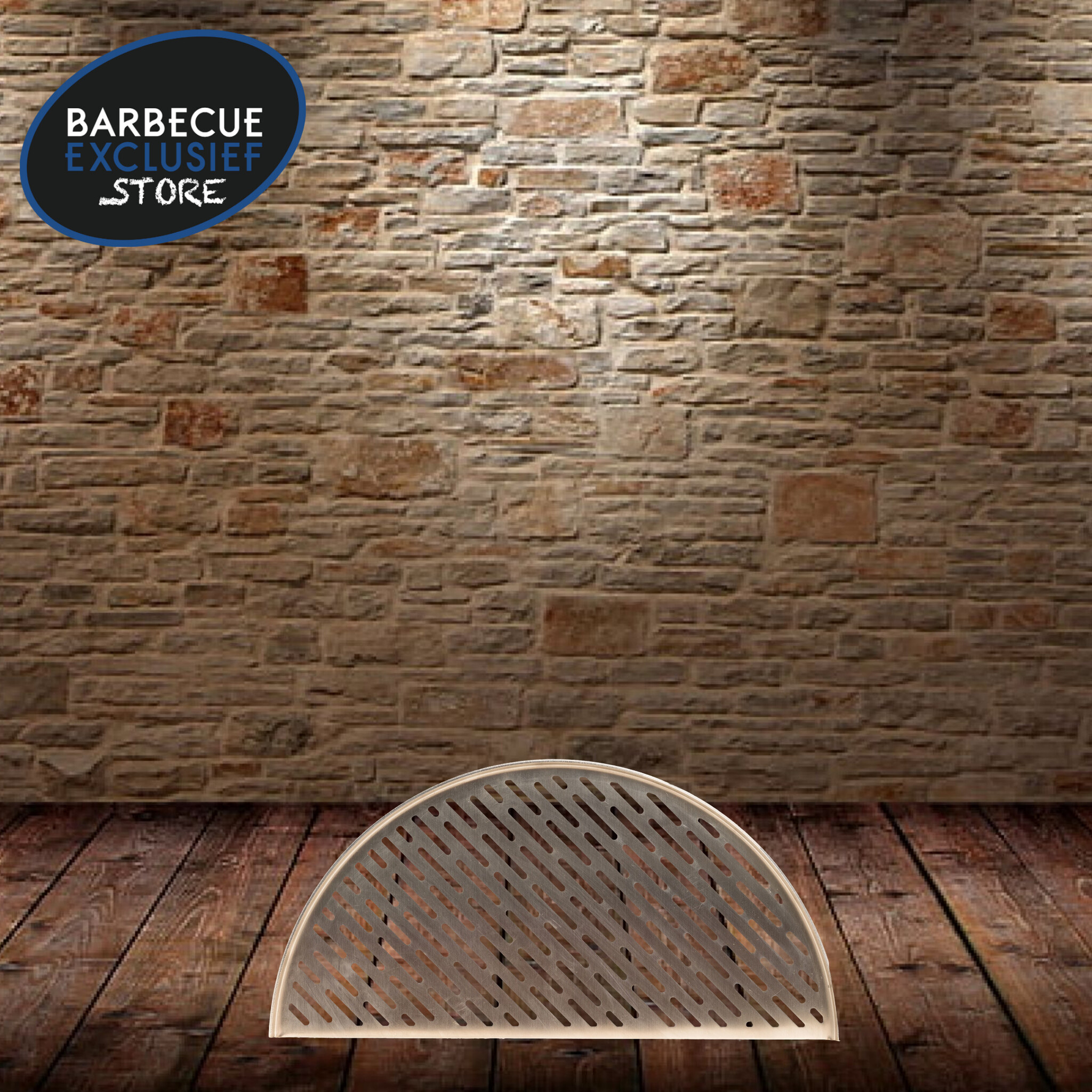 Kamado Joe Kamado Joe Half Moon SS Cooking Grate (Fish & Veg) - Big Joe ®