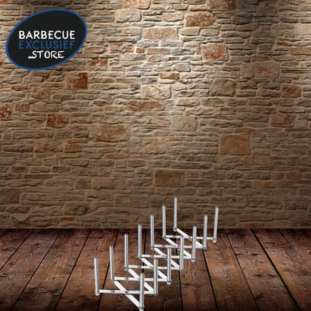 Barbecue-ExclusiefSTORE Flexibel sparerib rekje