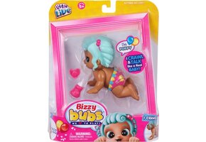 Little Live Bizzy Bubs Kruipende Baby Poppy - Speelfiguur