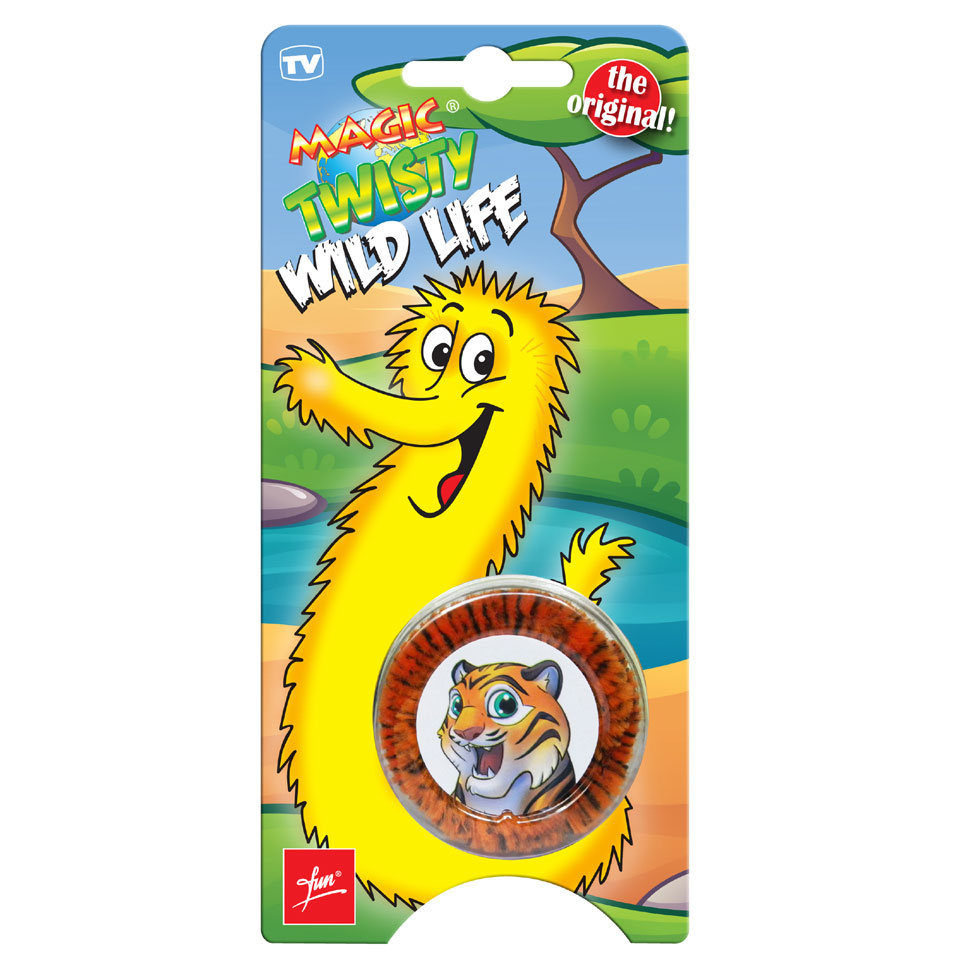 Fun Magic Twisty Wild Life goochelset voor kinderen - 1 stuk assorti uitgeleverd