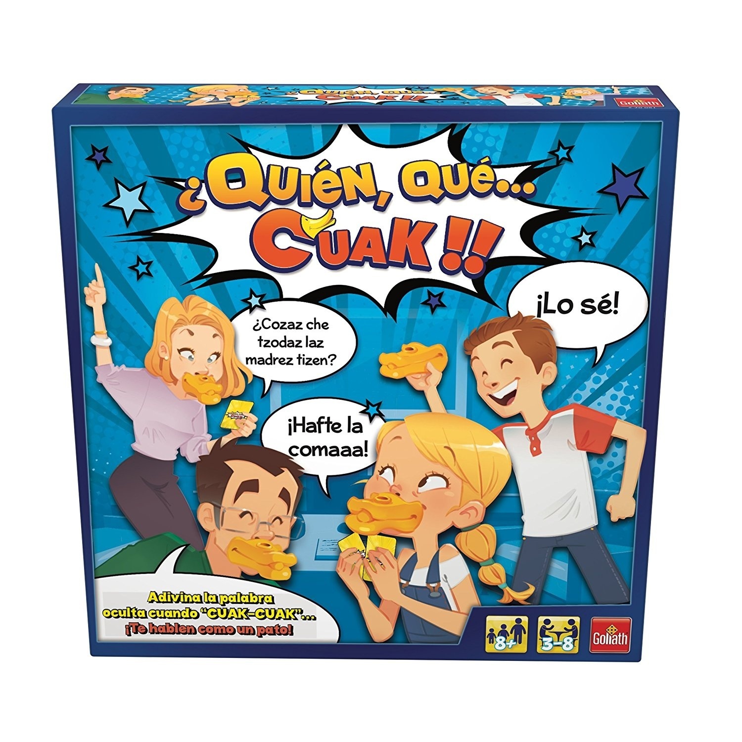 Bordspel Quién, Qué... Cuak! 512 Spaans/ Portugees - Outlet