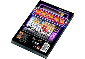 Scoreblokken Brikks twee stuks Dobbelspel