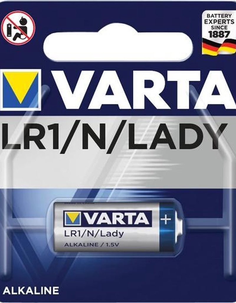 Gek Veilig grens Varta Batterij - Lady Lr1 - High Energy Alkaline - 1,5 Volt -  www.jouwoutlet.nl