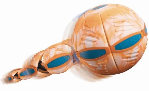 Wahu Phlat Ball Swirl Oranje 22 Cm