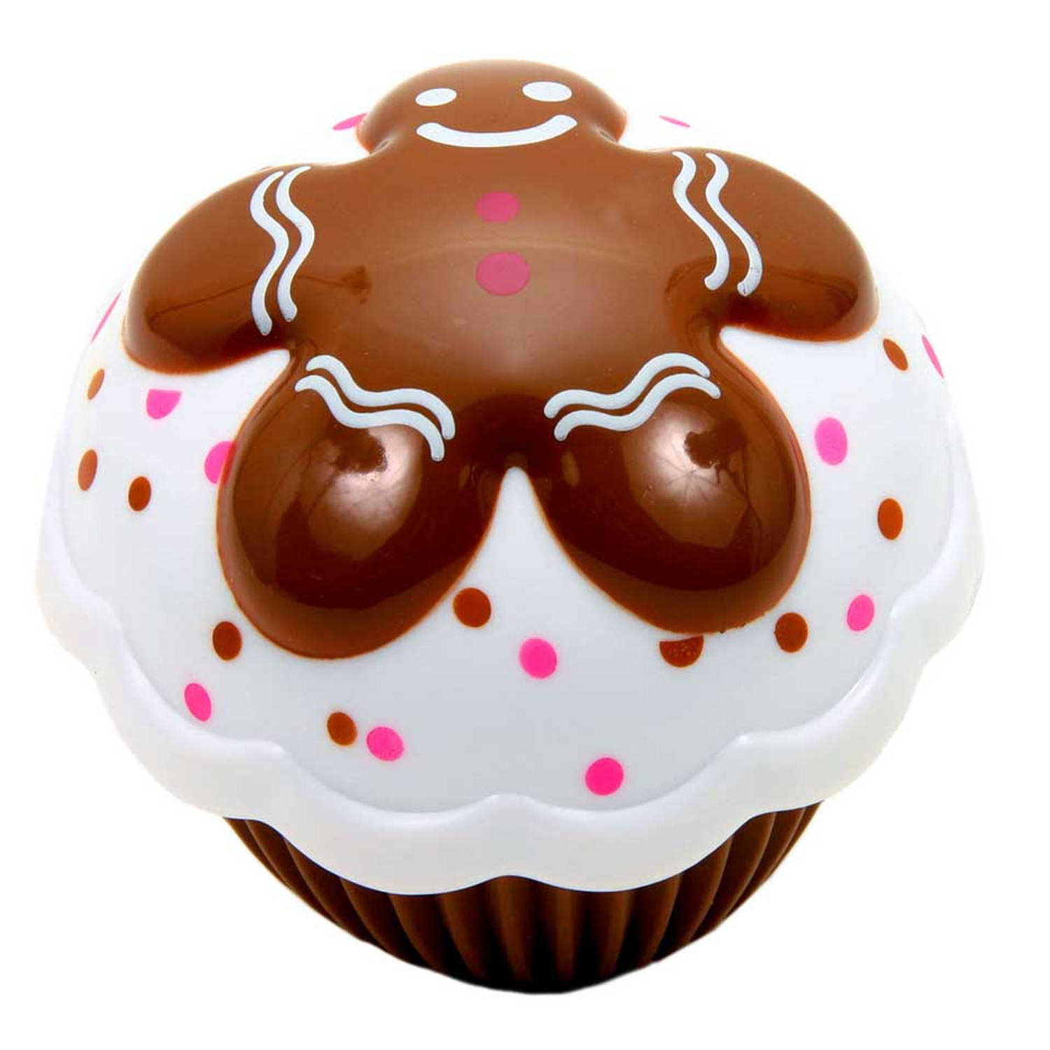 Cupcake Surprise Doll - Verander je cupcake in een heerlijk geurend Prinsessen Pop! Bruin/ Wit