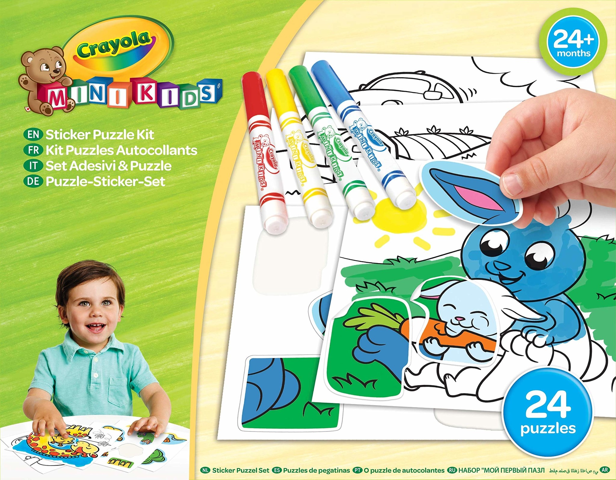 Mini Kids My First Sticker Puzzle Kit