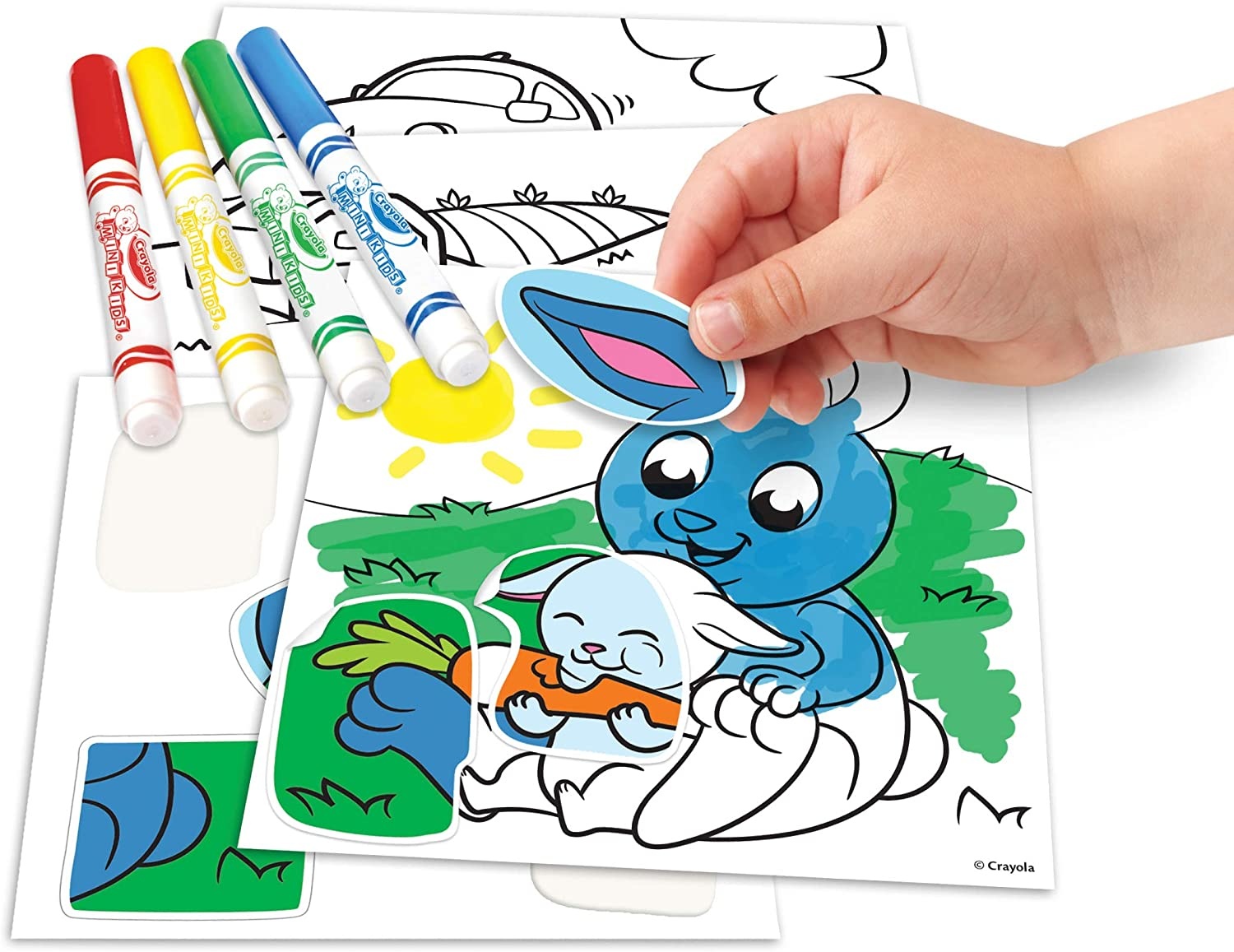 Mini Kids My First Sticker Puzzle Kit