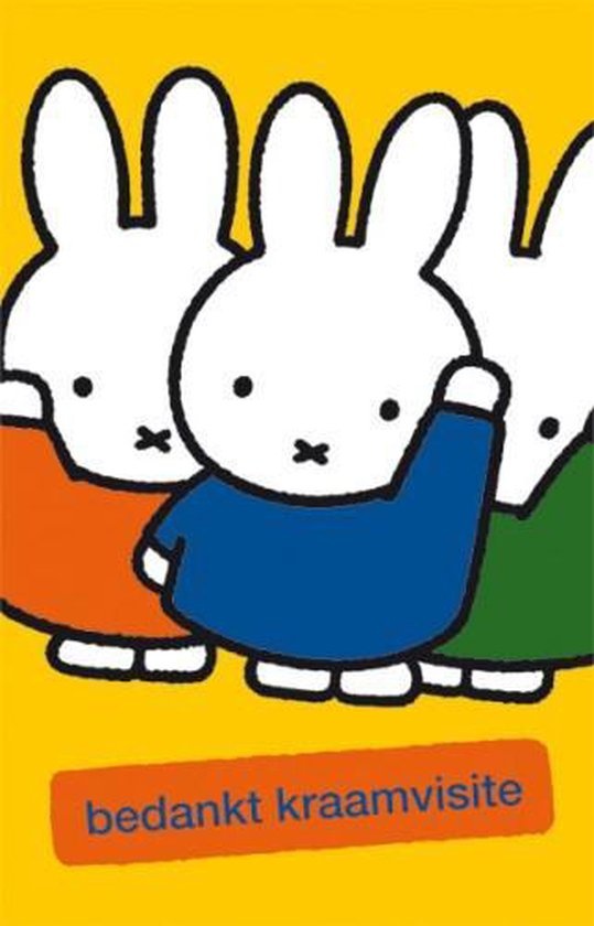 Wenskaart Nijntje: Bedankt (PK705)