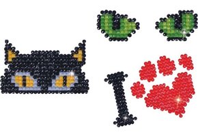 DD40.005 DIAMOND DOTZ® - 75x43mm - 3 STICKERS Multi Pack - Fur