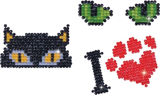 DD40.005 DIAMOND DOTZ® - 75x43mm - 3 STICKERS Multi Pack - Fur