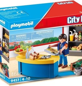 Playmobil PLAYMOBIL City Life Schoolconciërge met kiosk - 9457