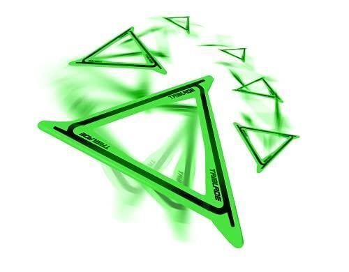 WAHU Sports Aeroflyt Triblade Fast Flying Boomerang Action - Groen