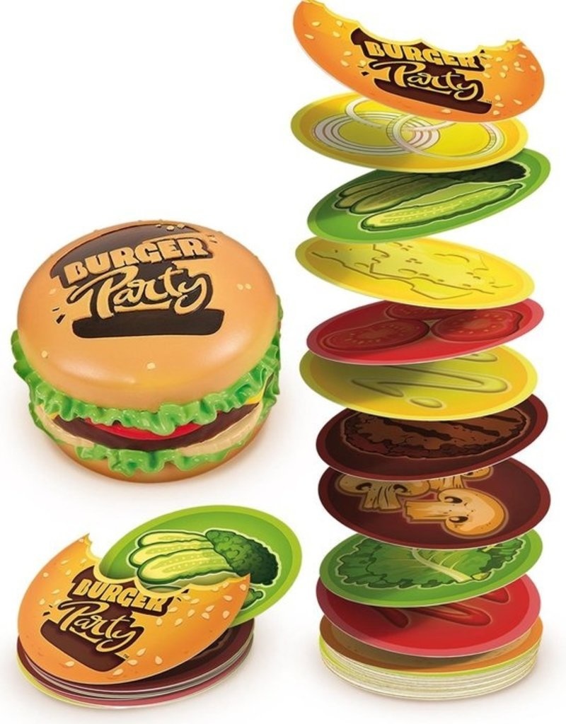 Burger Party - Gezelschapsspel - Handleiding Frans/ Spaans en Portugees