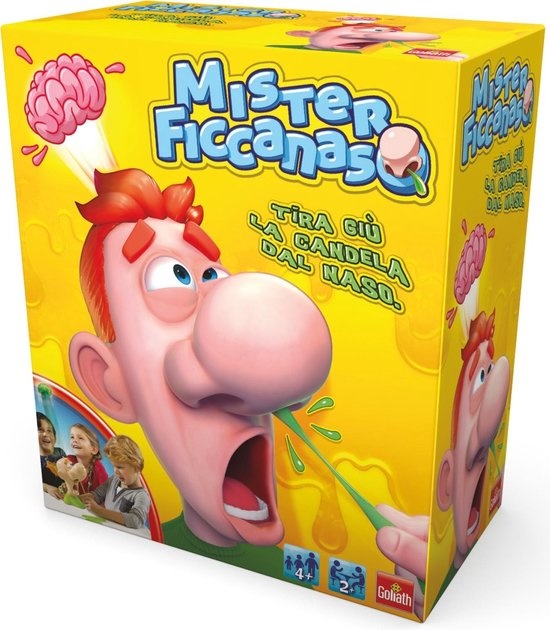 Mister Ficcanaso - Gezelschapsspel - Italiaanse uitvoering