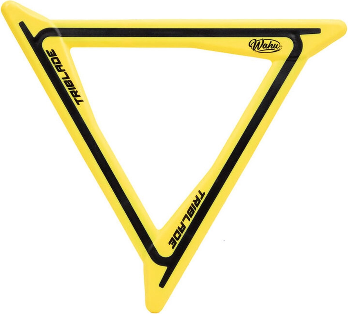 WAHU Sports Aeroflyt Triblade Fast Flying Boomerang Action - Geel