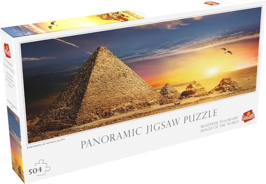 Pyramids at Sunset Egypt - Legpuzzel