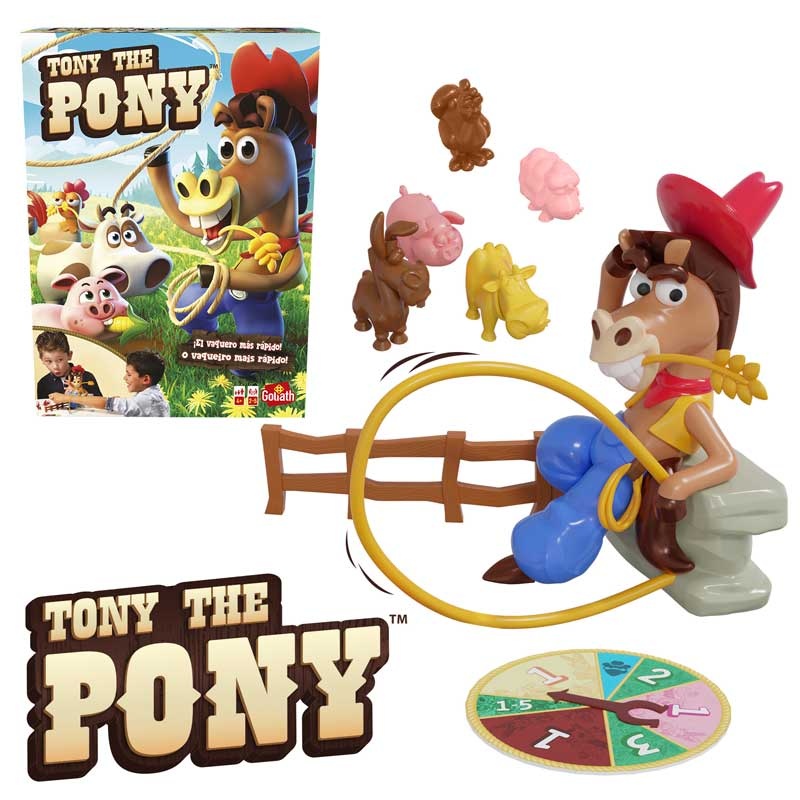 Tony the Pony - Gezelschapsspel - Spaans/ Portugese uitvoering