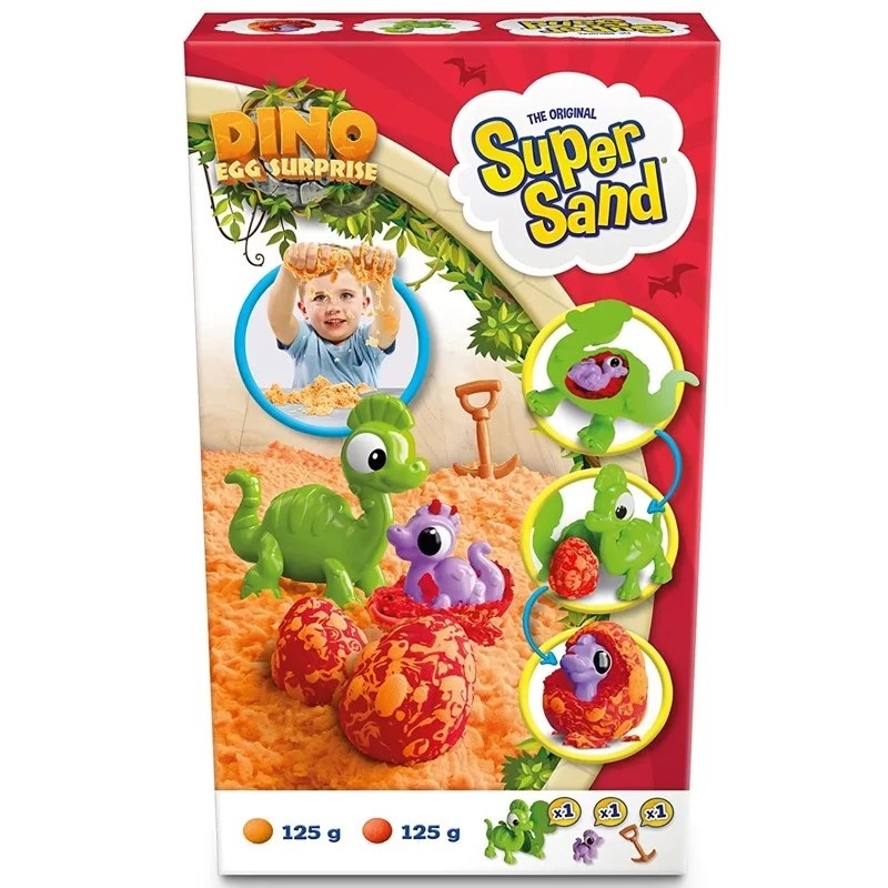Super Sand Dino Egg Surprise - 1 set assorti uitgeleverd